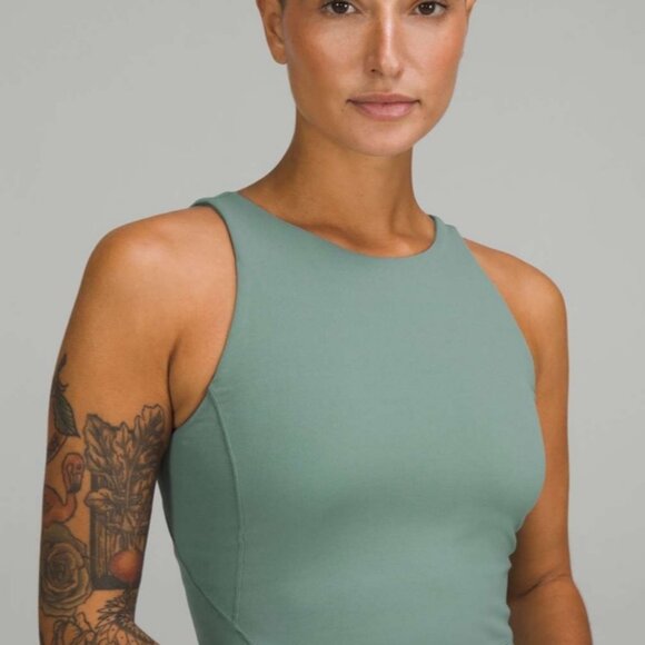 Lululemon NWT Align High-Neck Tank Top Tidewater Teal - Picture 2 of 11
